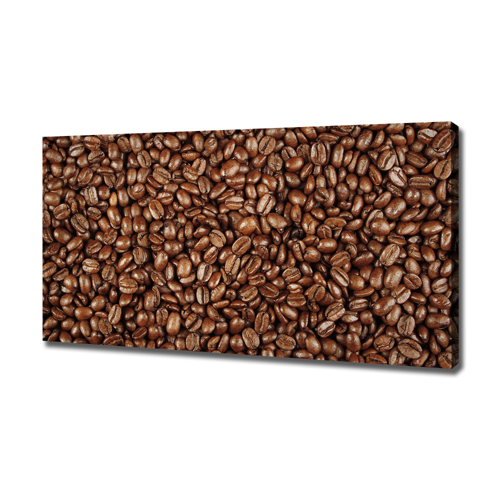 Tableau sur toile Motif grain de café