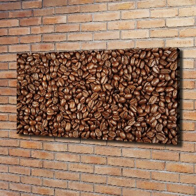 Tableau sur toile Motif grain de café