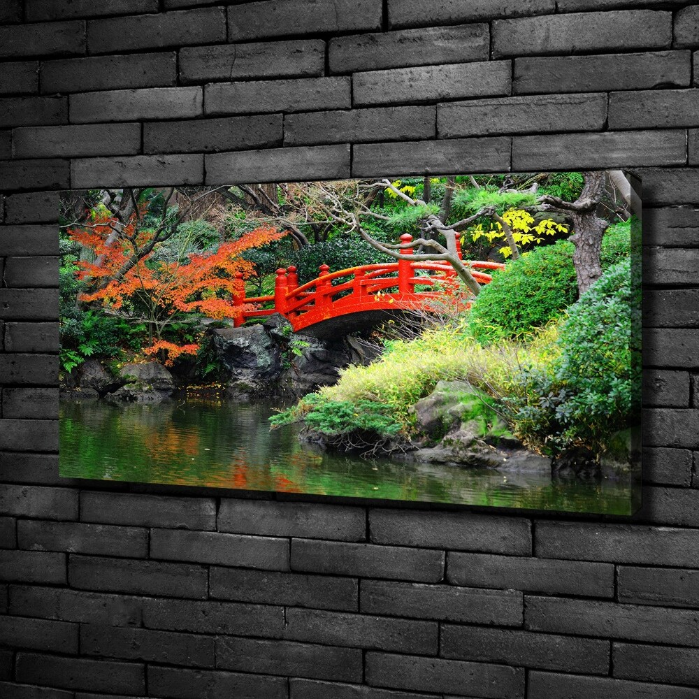 Tableau toile imprimée Jardin japonais