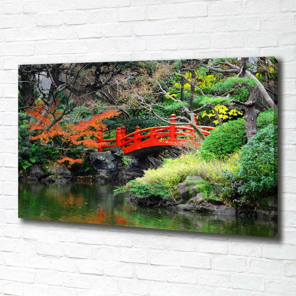 Tableau toile imprimée Jardin japonais