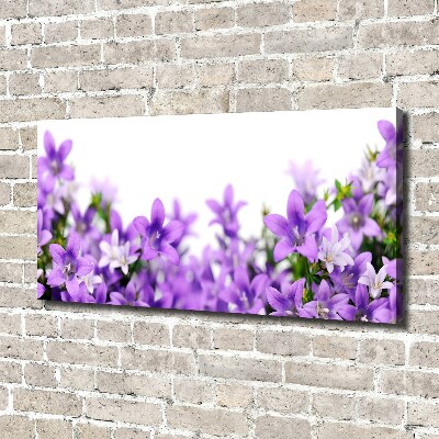 Tableau imprimé sur toile Cloches violettes