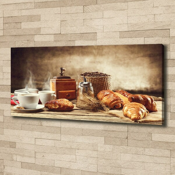 Tableau imprimé sur toile Petit déjeuner
