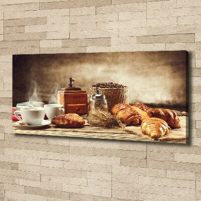 Tableau imprimé sur toile Petit déjeuner