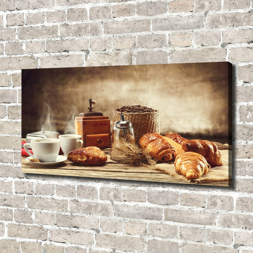 Tableau imprimé sur toile Petit déjeuner