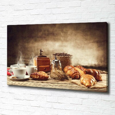 Tableau imprimé sur toile Petit déjeuner