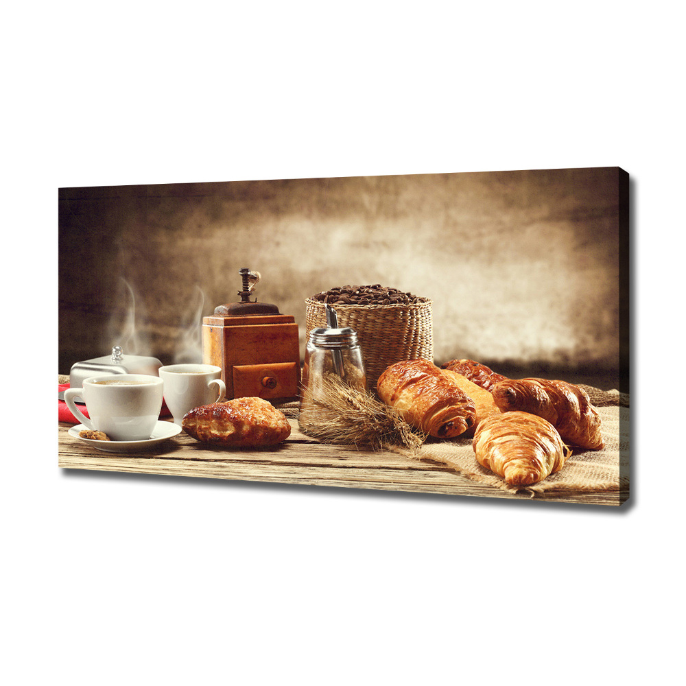 Tableau imprimé sur toile Petit déjeuner