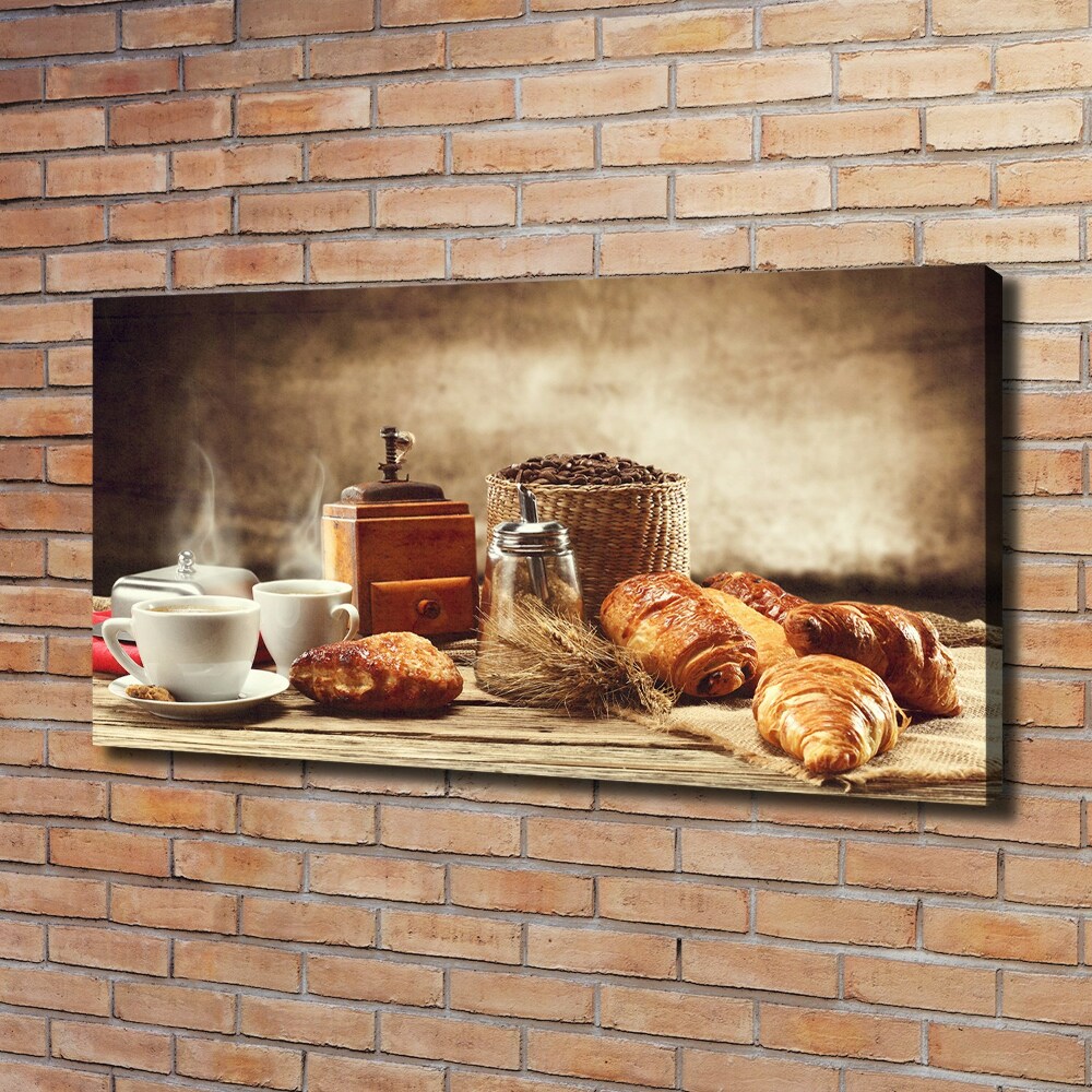 Tableau imprimé sur toile Petit déjeuner