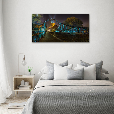 Tableau imprimé sur toile Pont des amoureux