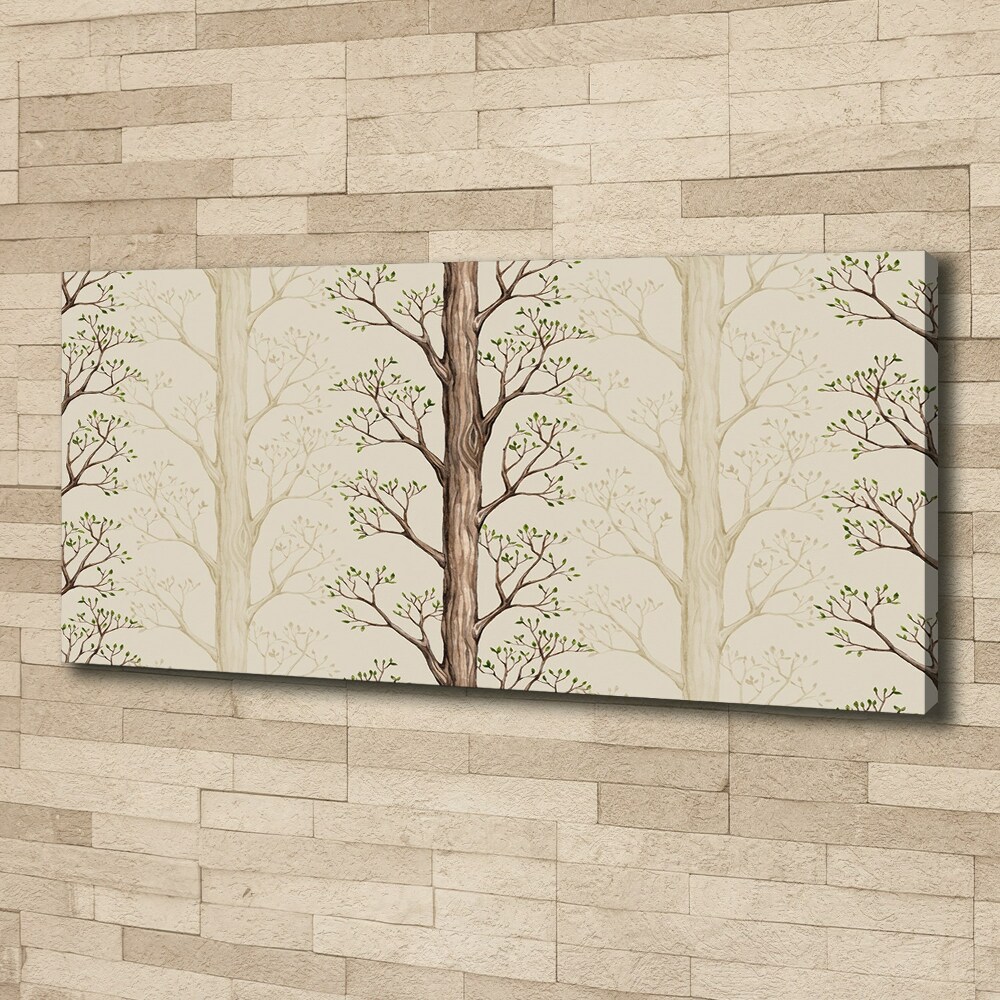 Tableau imprimé sur toile Arbres