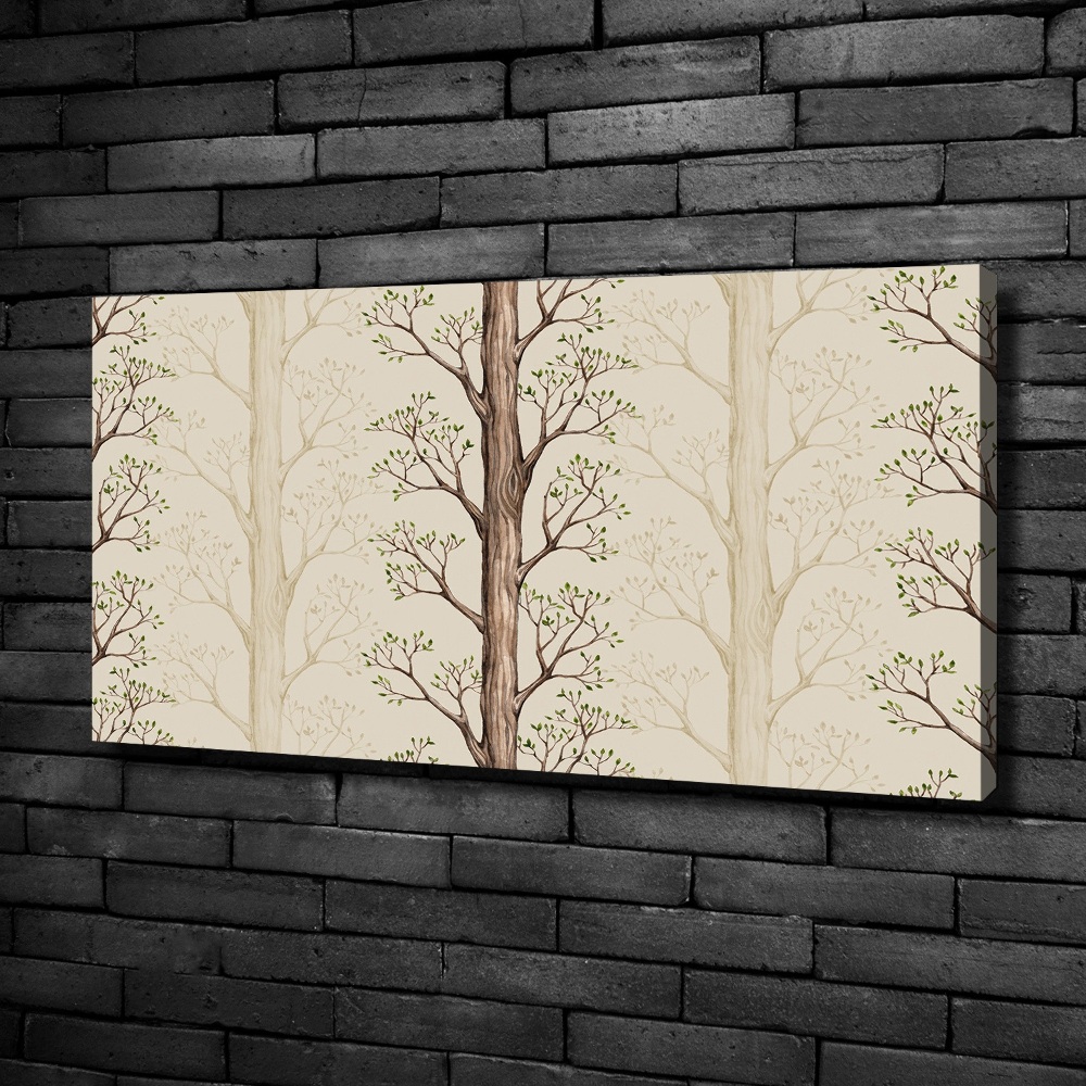 Tableau imprimé sur toile Arbres