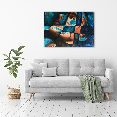 Tableau photo sur toile Femme abstraite