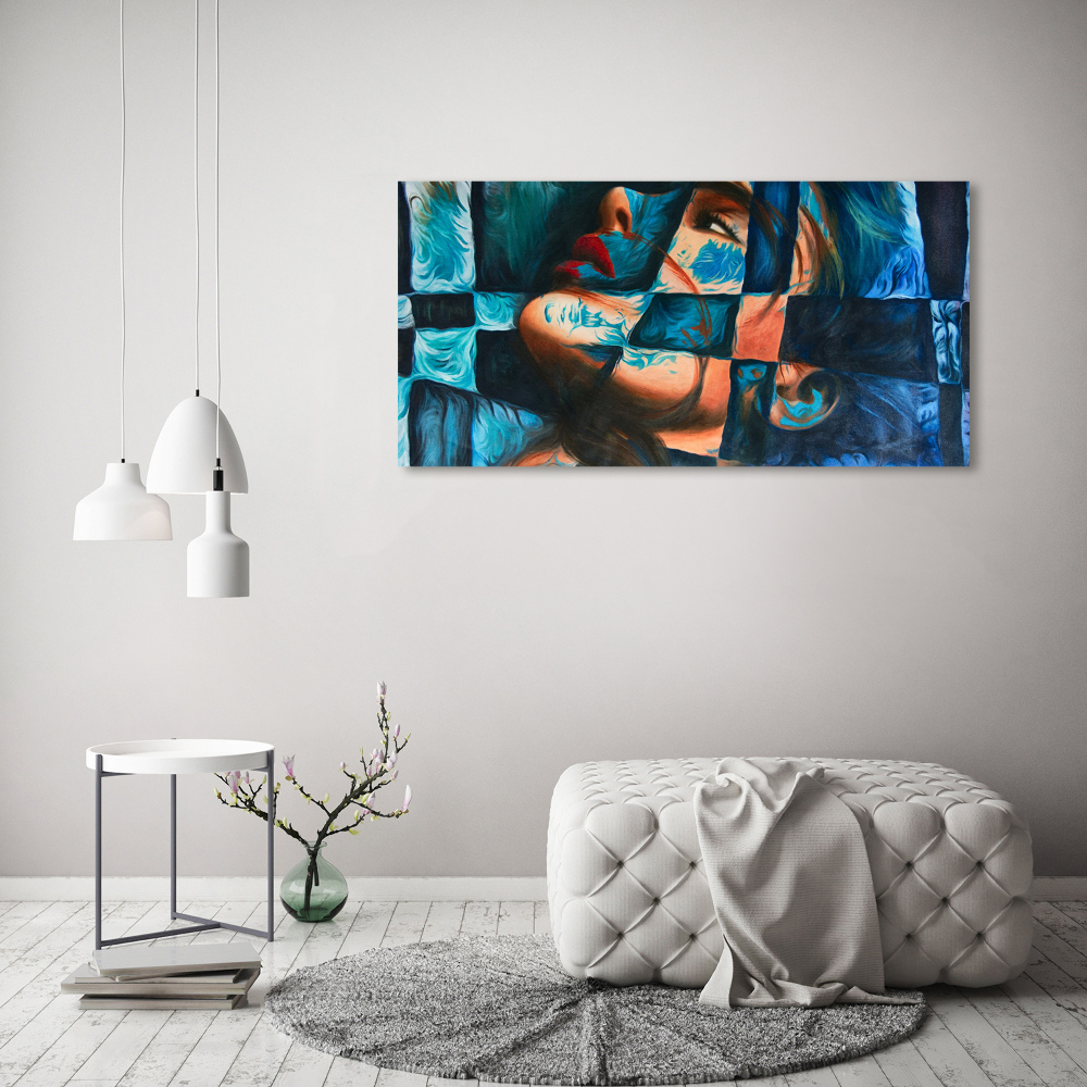 Tableau photo sur toile Femme abstraite