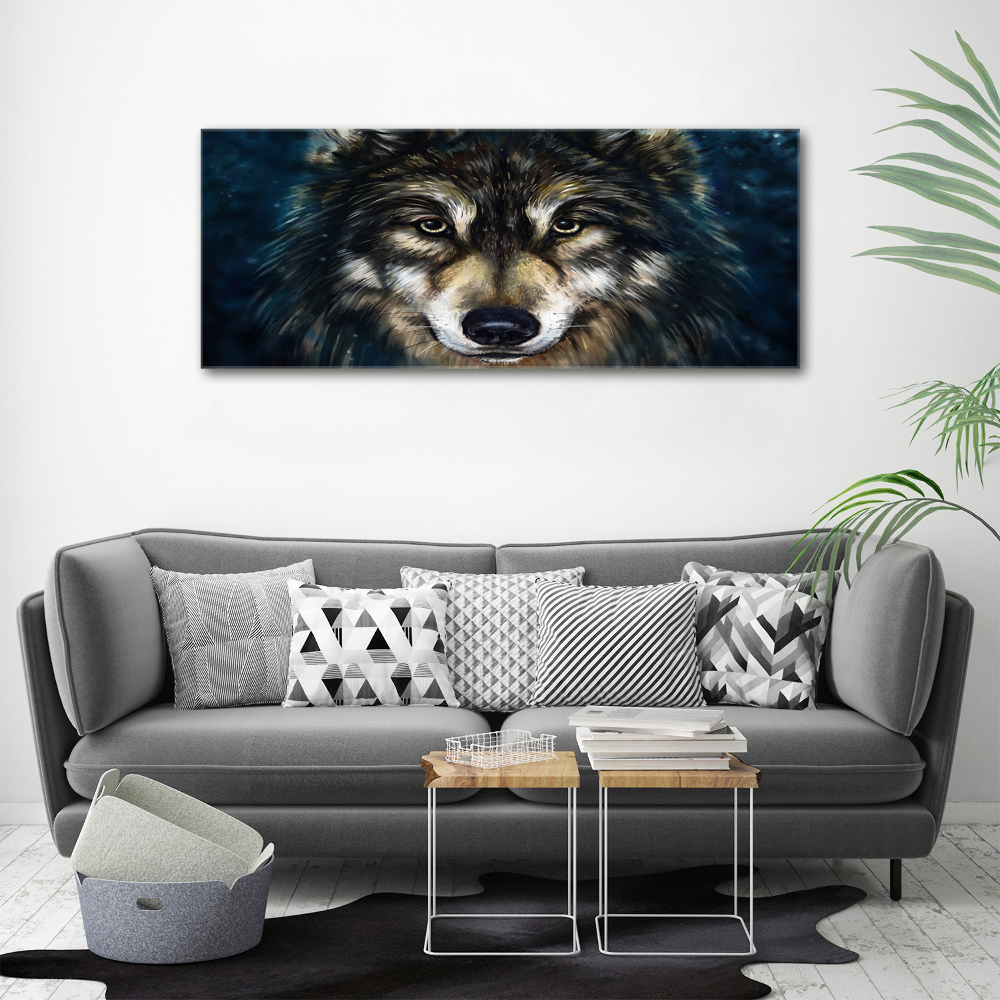 Tableau photo sur toile Loup