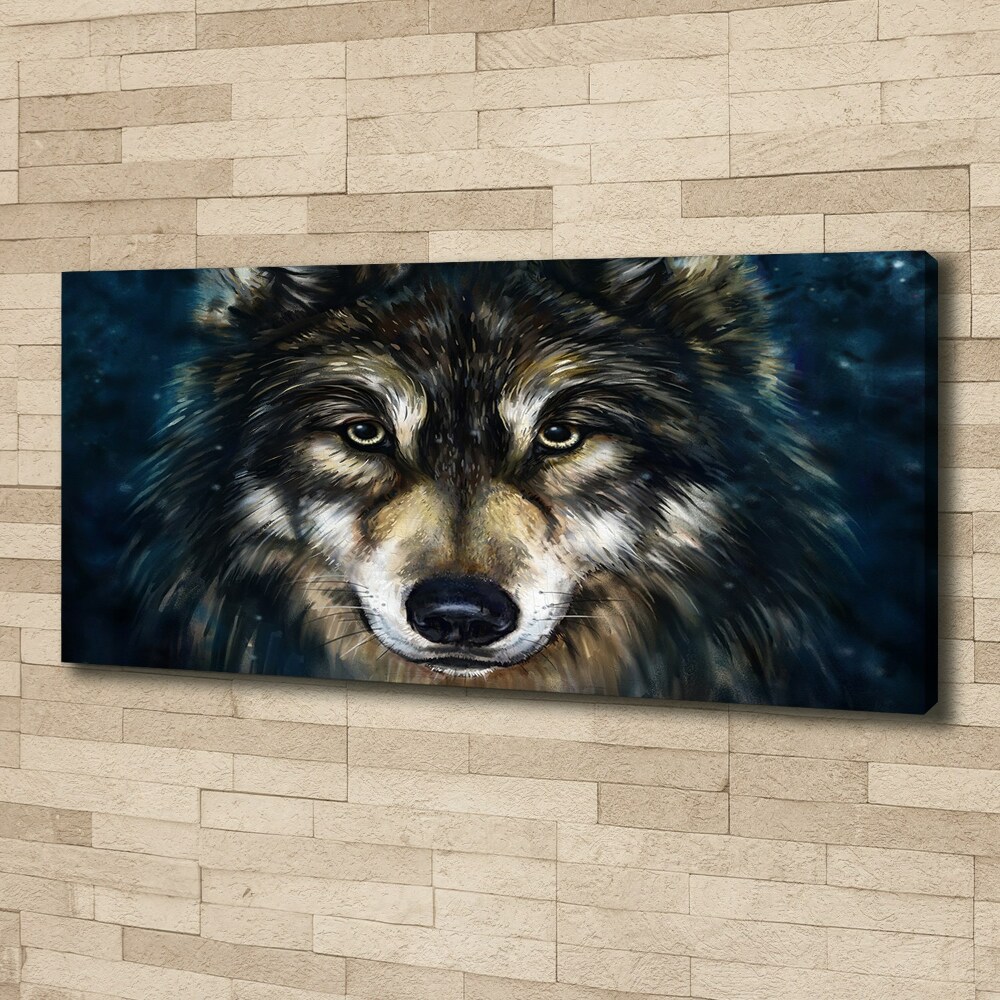 Tableau photo sur toile Loup