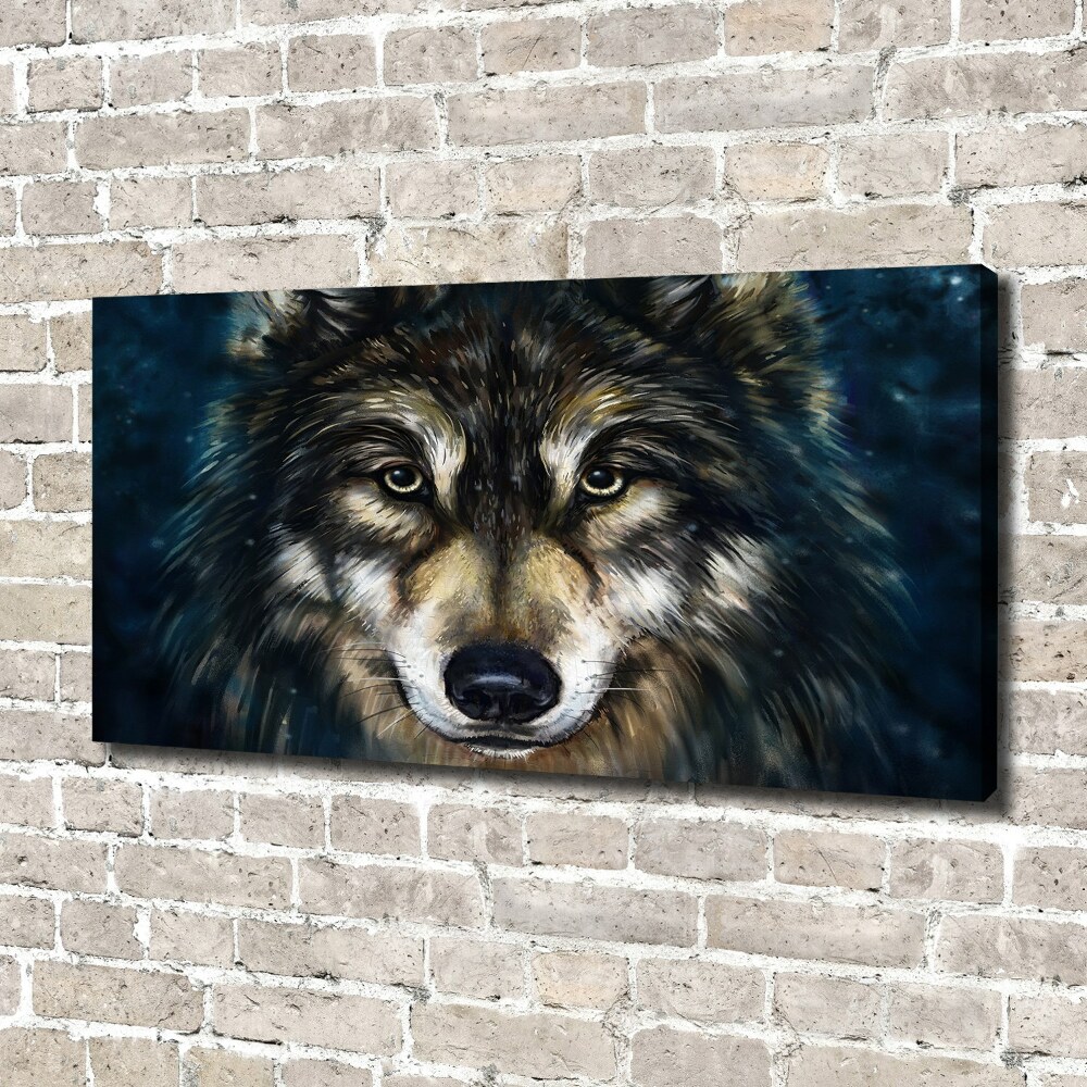 Tableau photo sur toile Loup