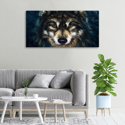 Tableau photo sur toile Loup