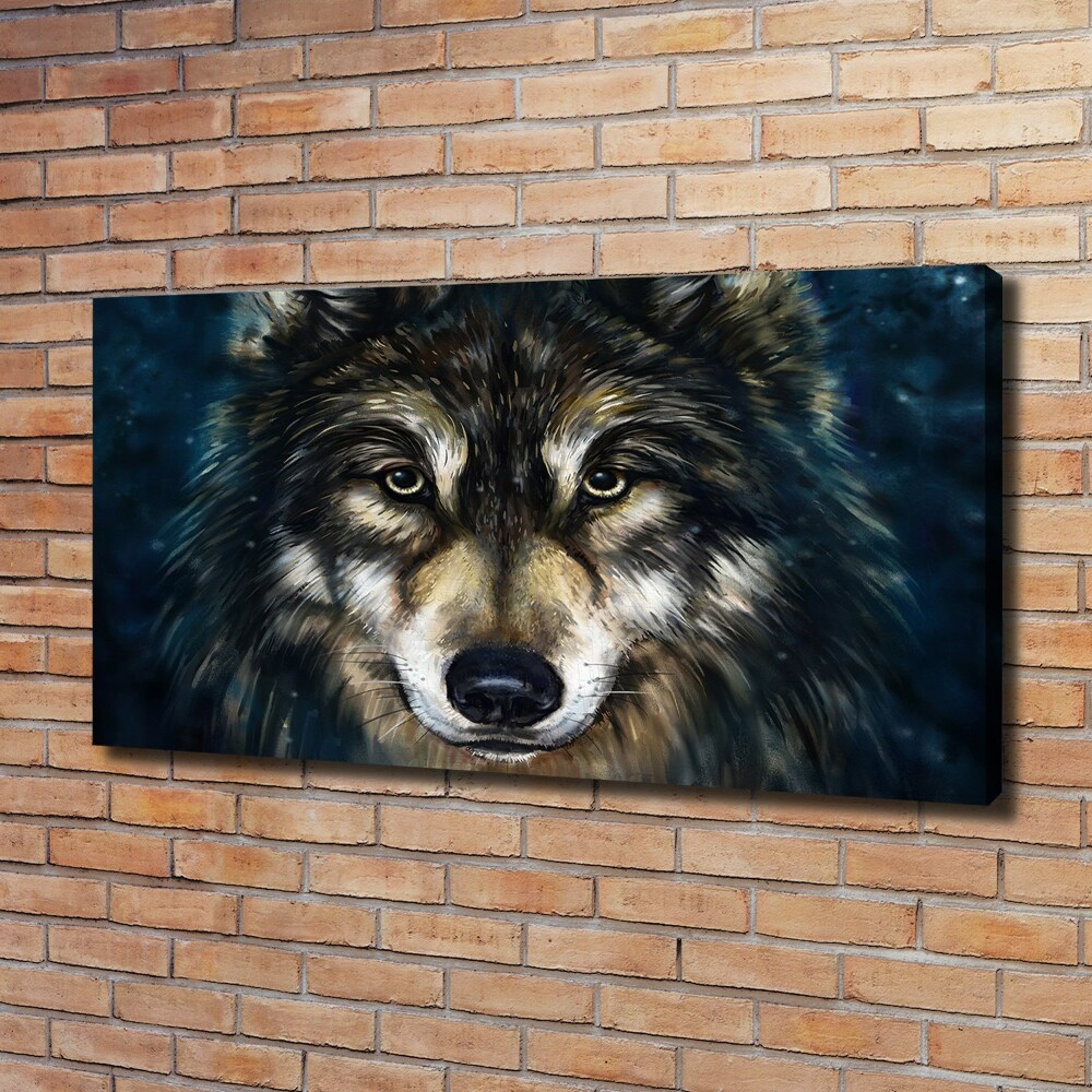 Tableau photo sur toile Loup