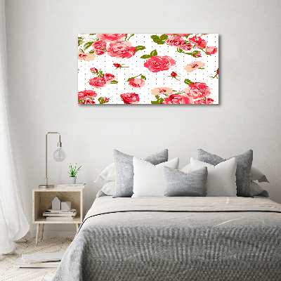 Tableau photo sur toile Roses