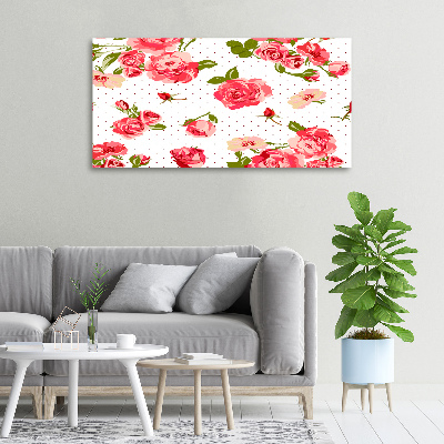 Tableau photo sur toile Roses