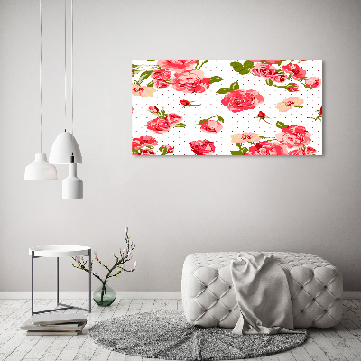 Tableau photo sur toile Roses