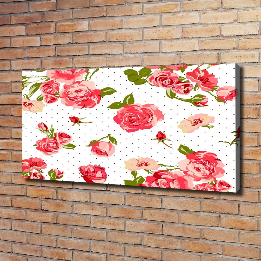 Tableau photo sur toile Roses