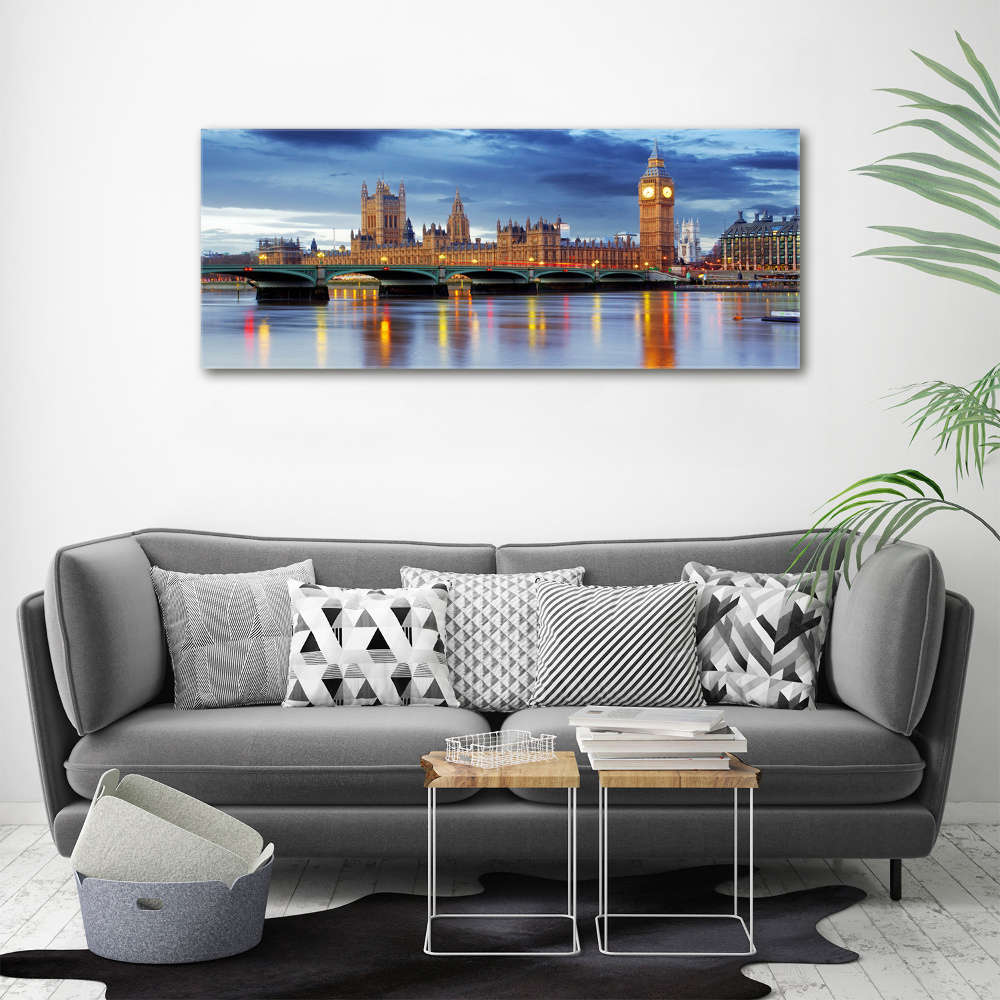 Tableau mural sur toile Thames London