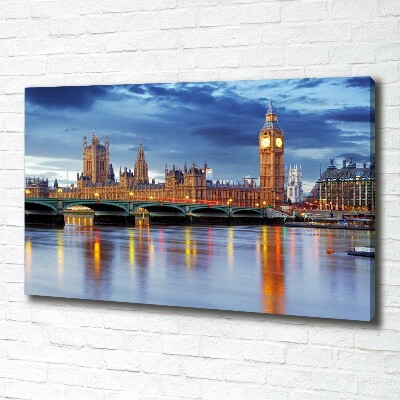 Tableau mural sur toile Thames London