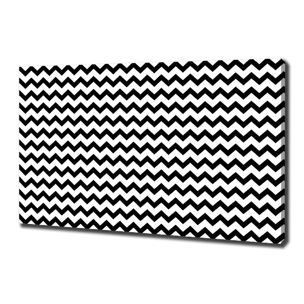 Tableau photo sur toile Zigzags