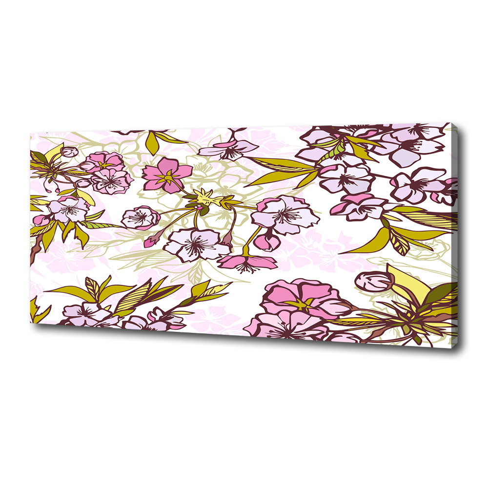 Tableau sur toile Fleurs de cerisier