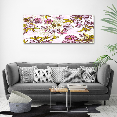 Tableau sur toile Fleurs de cerisier