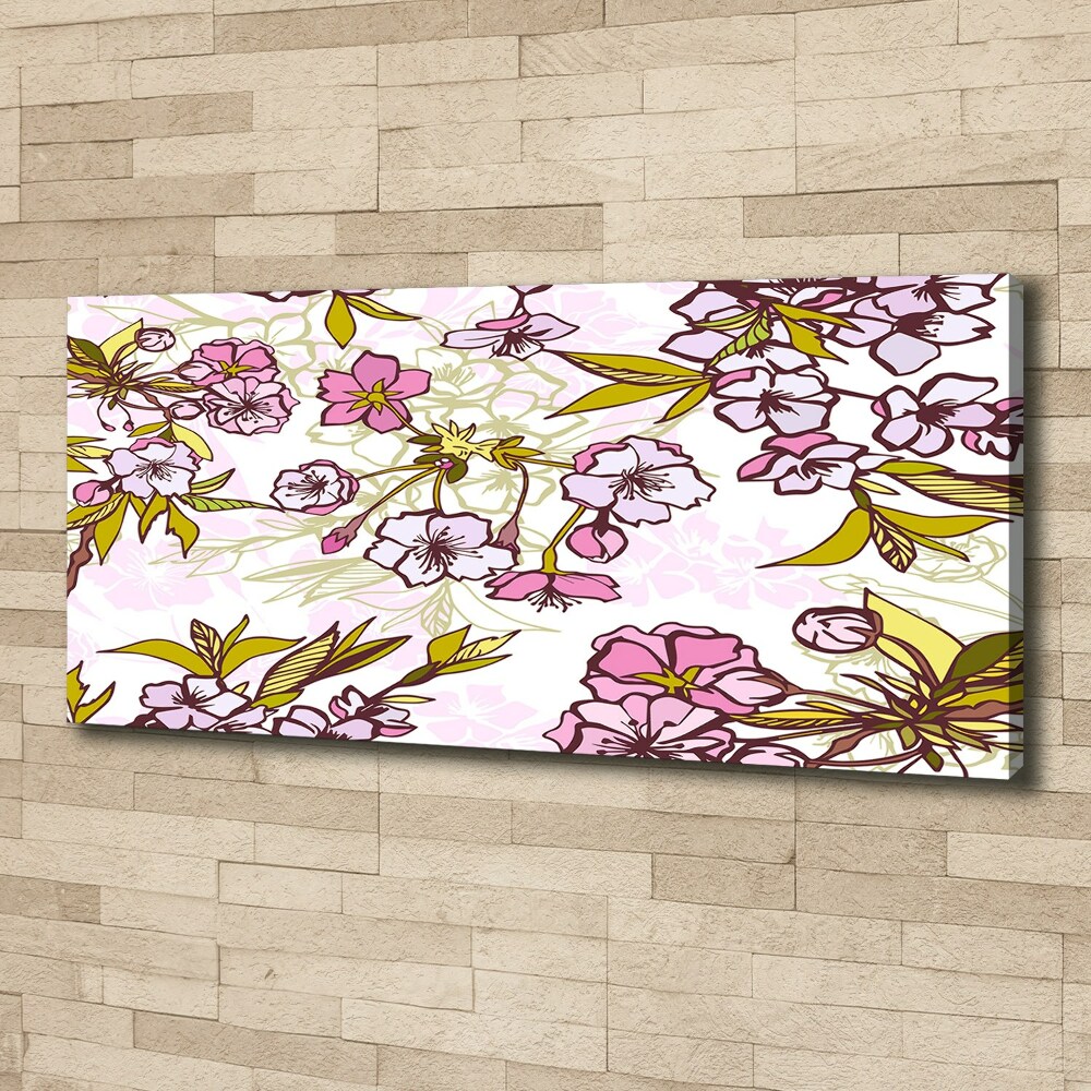 Tableau sur toile Fleurs de cerisier