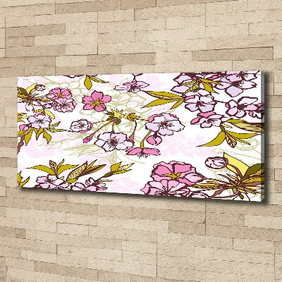 Tableau sur toile Fleurs de cerisier