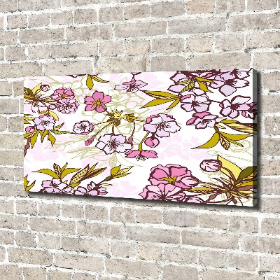 Tableau sur toile Fleurs de cerisier