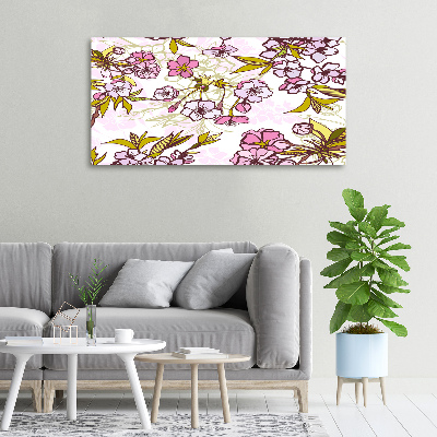 Tableau sur toile Fleurs de cerisier