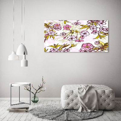 Tableau sur toile Fleurs de cerisier