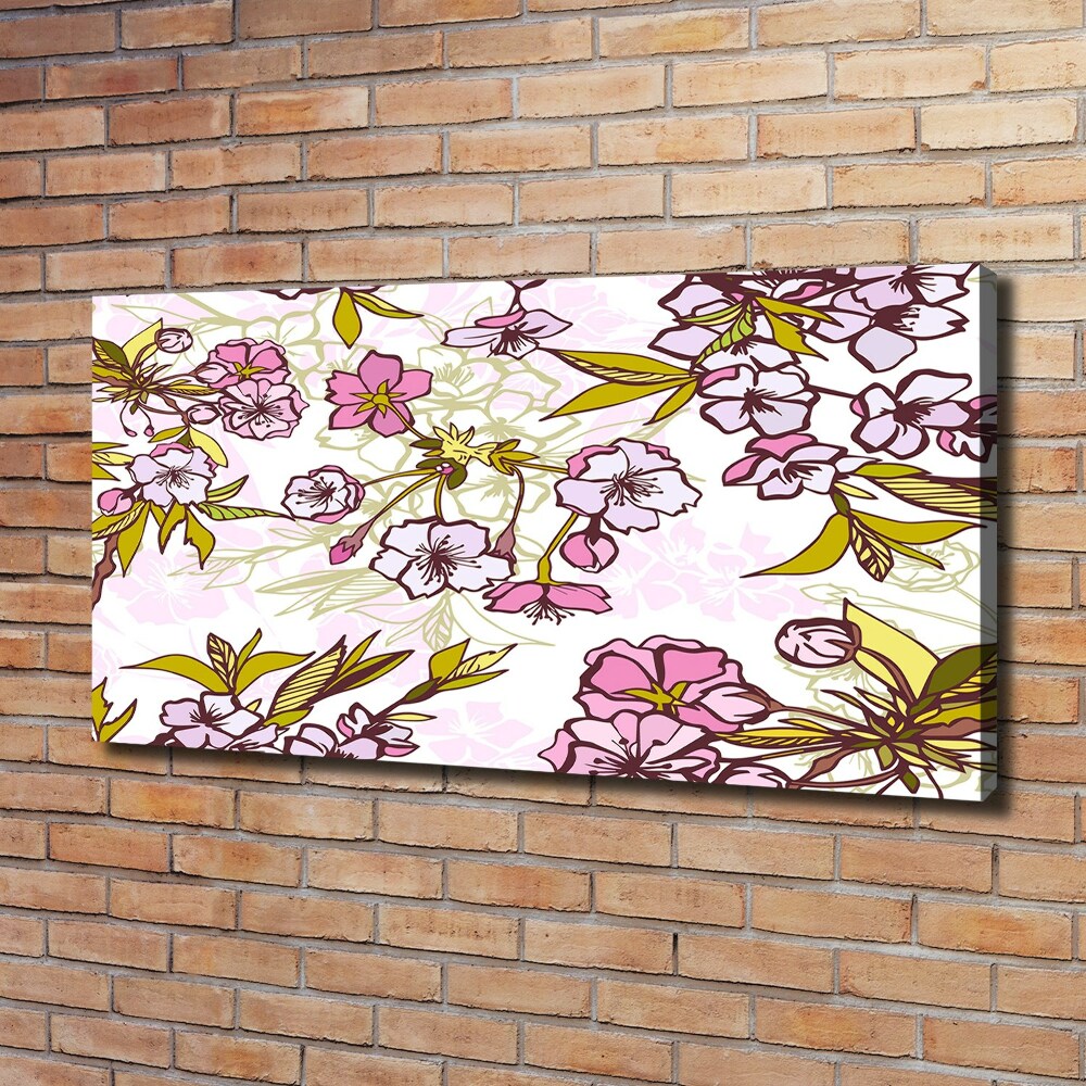 Tableau sur toile Fleurs de cerisier