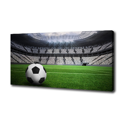 Tableau photo sur toile Football sur le stade