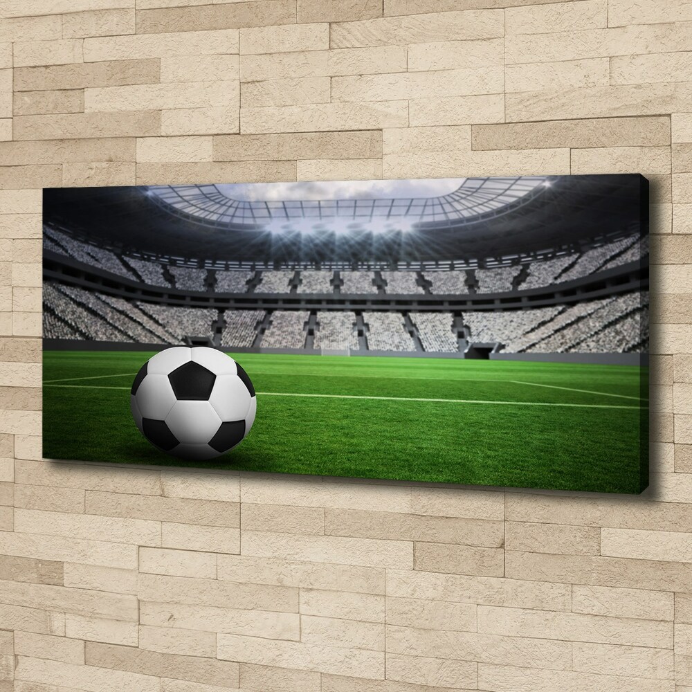 Tableau photo sur toile Football sur le stade