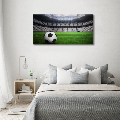 Tableau photo sur toile Football sur le stade