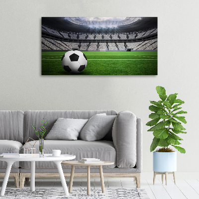 Tableau photo sur toile Football sur le stade