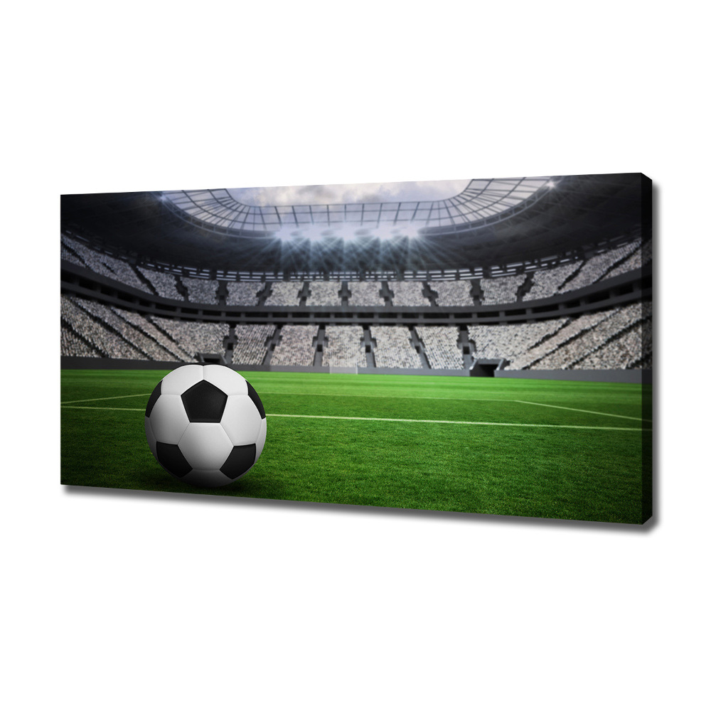 Tableau photo sur toile Football sur le stade