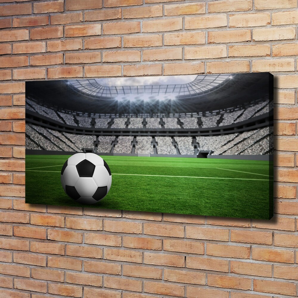 Tableau photo sur toile Football sur le stade