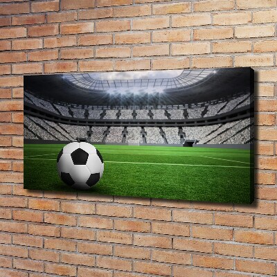 Tableau photo sur toile Football sur le stade