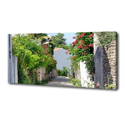 Tableau mural sur toile Avenue florale