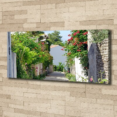 Tableau mural sur toile Avenue florale