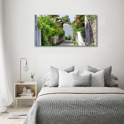 Tableau mural sur toile Avenue florale