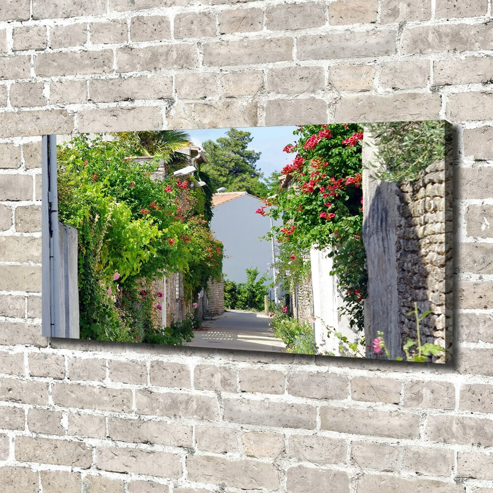 Tableau mural sur toile Avenue florale