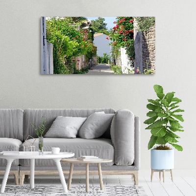 Tableau mural sur toile Avenue florale