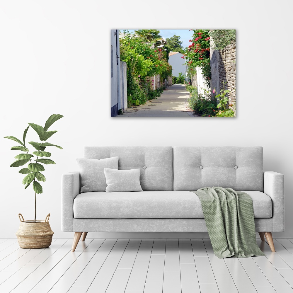 Tableau mural sur toile Avenue florale