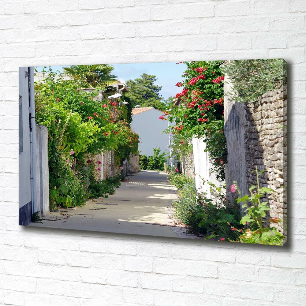 Tableau mural sur toile Avenue florale